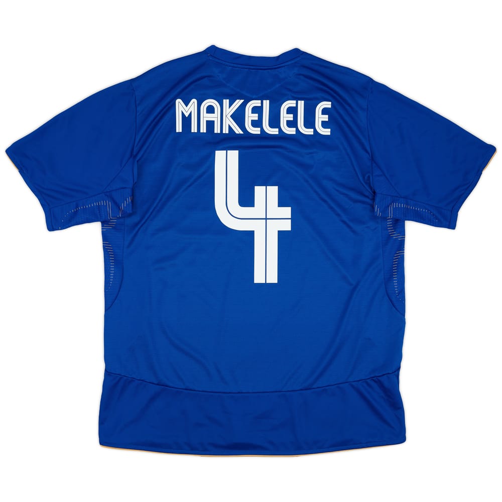 2005-06 Chelsea Centenary Home Shirt Makelele #4 - 9/10 - (XL)