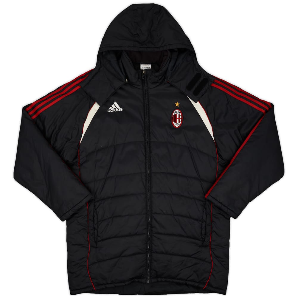 2007-08 AC Milan adidas Padded Bench Coat - 9/10 - (M)