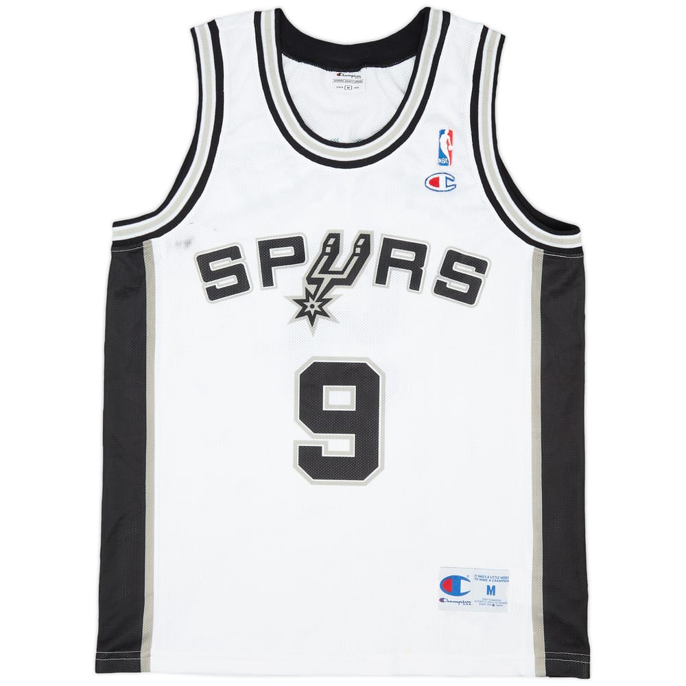 2002-10 San Antonio Spurs Parker #9 Champion Jersey (Home) M