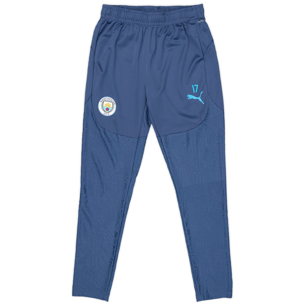 2024-25 Manchester City Player Issue Training Pants/Bottoms #17 (De Bruyne) - 9/10 - (M)