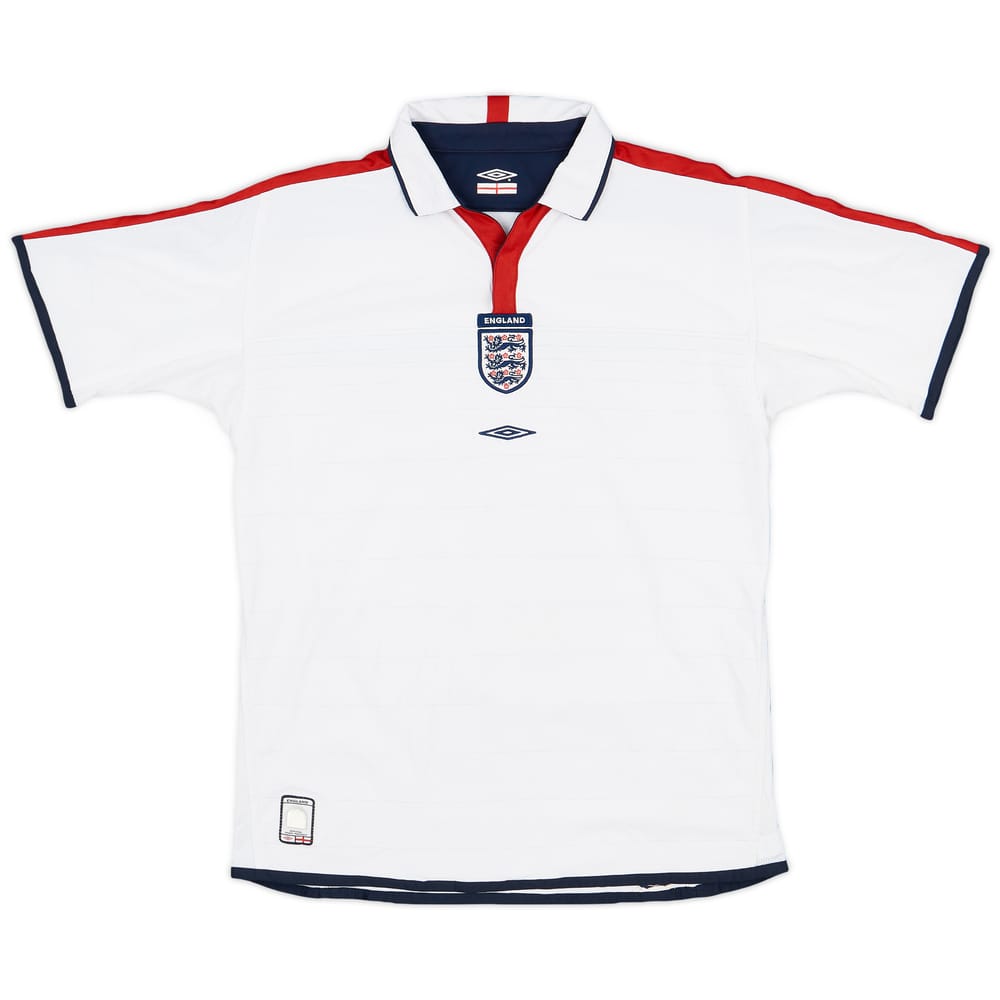 2003-05 England Home Shirt - 8/10 - (XL.Boys)