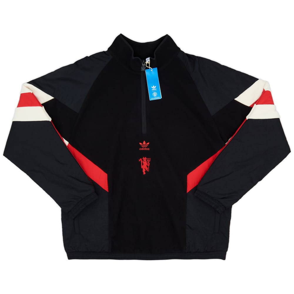 2024-25 Manchester United adidas Originals 1/4 Zip Sweat Top