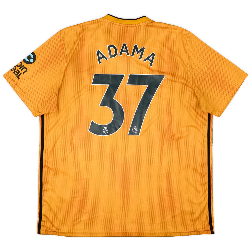 2018-19 Wolves Home Shirt Adama #37 - 9/10 - (XXL)