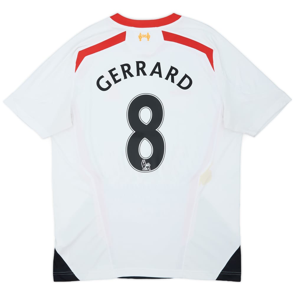 2013-14 Liverpool Away Shirt Gerrard #8 - 6/10 - (L)