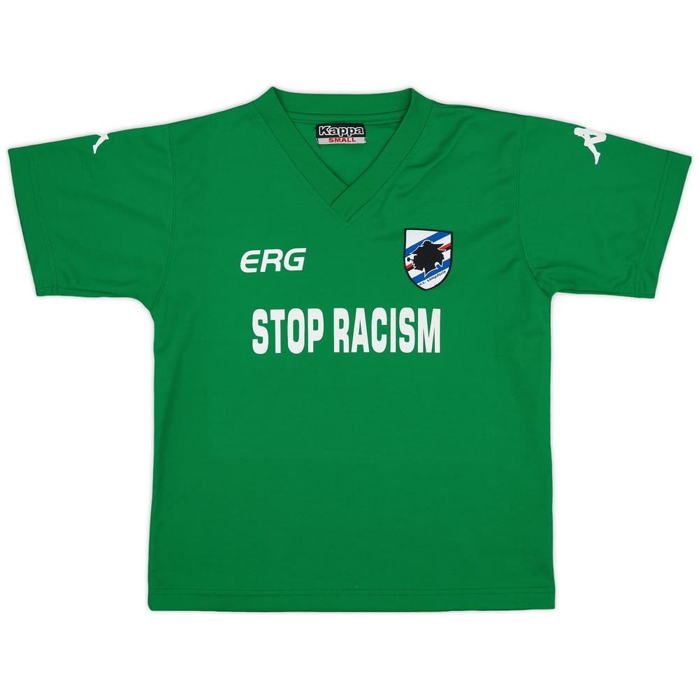 2014-15 Sampdoria Kappa Training Shirt #3 - 8/10 - (S)