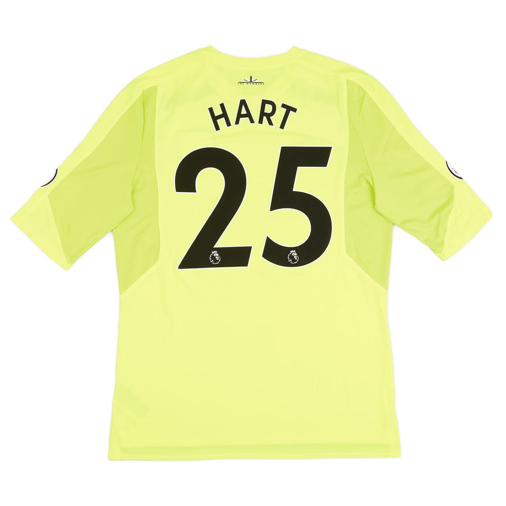 2017-18 West Ham Match Issue GK Shirt Hart #25