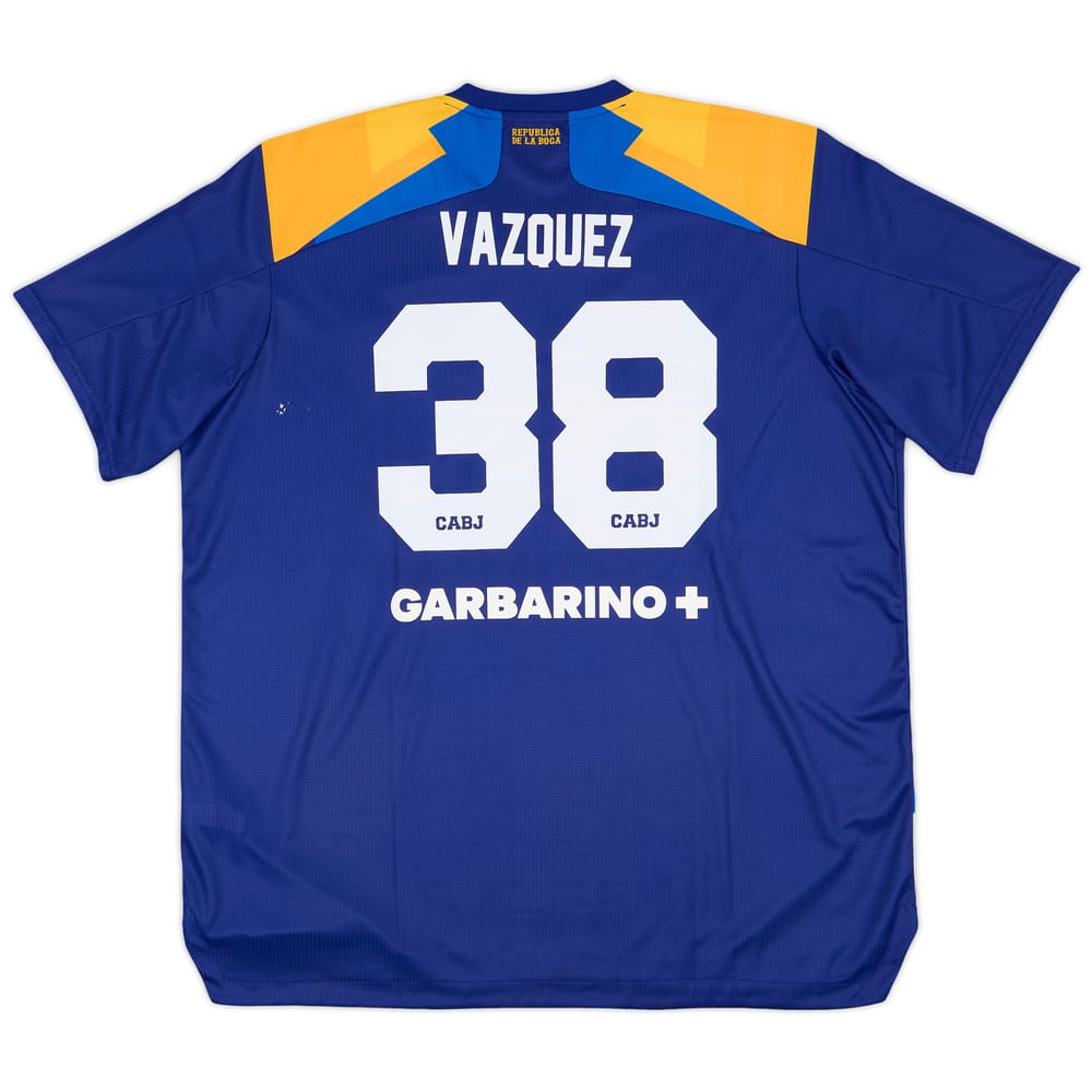 2021-22 Boca Juniors Authentic Third Shirt Vazquez #38 - 7/10 - (XXL)