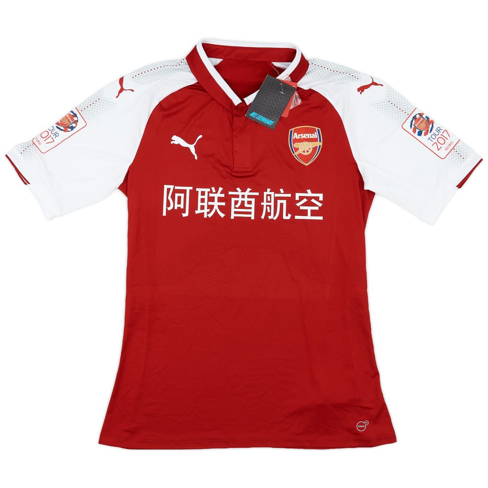 2017-18 Arsenal Player Issue Home Shirt
