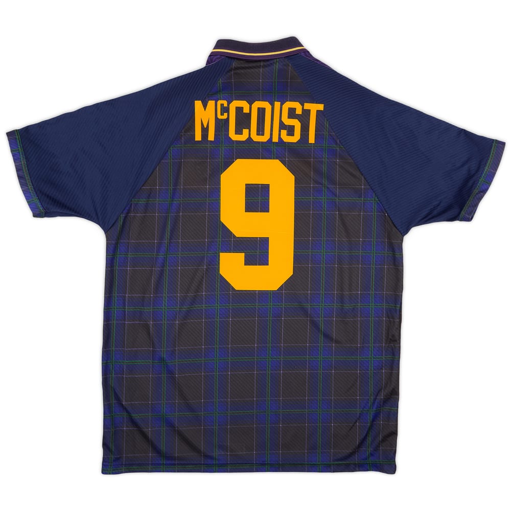 1994-96 Scotland Home Shirt McCoist #9 - 9/10 - (XL)