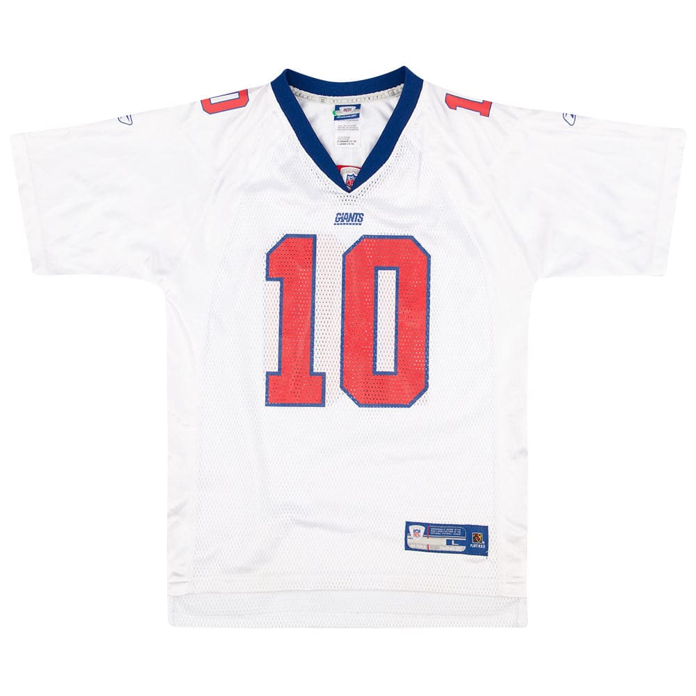 2004 New York Giants Manning #10 Reebok On Field Jersey (Away) Y