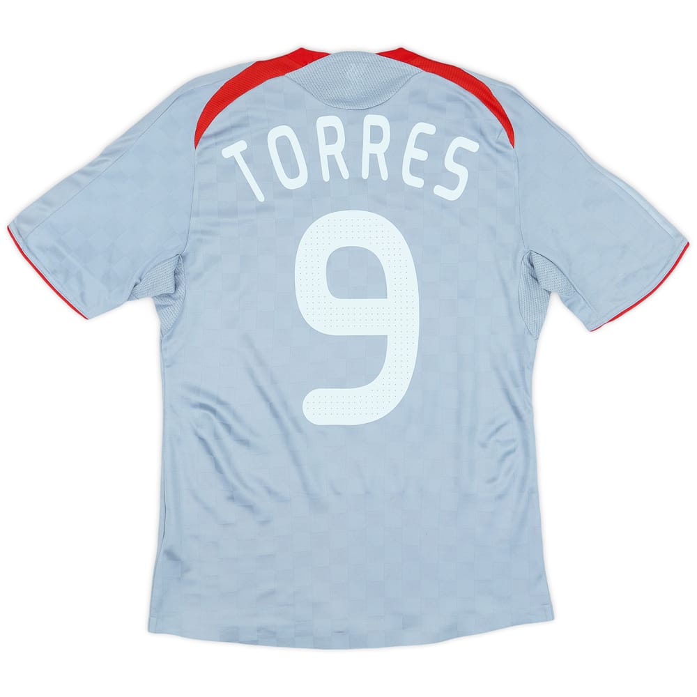 2008-09 Liverpool Player Issue Away Shirt Torres #9 (S)