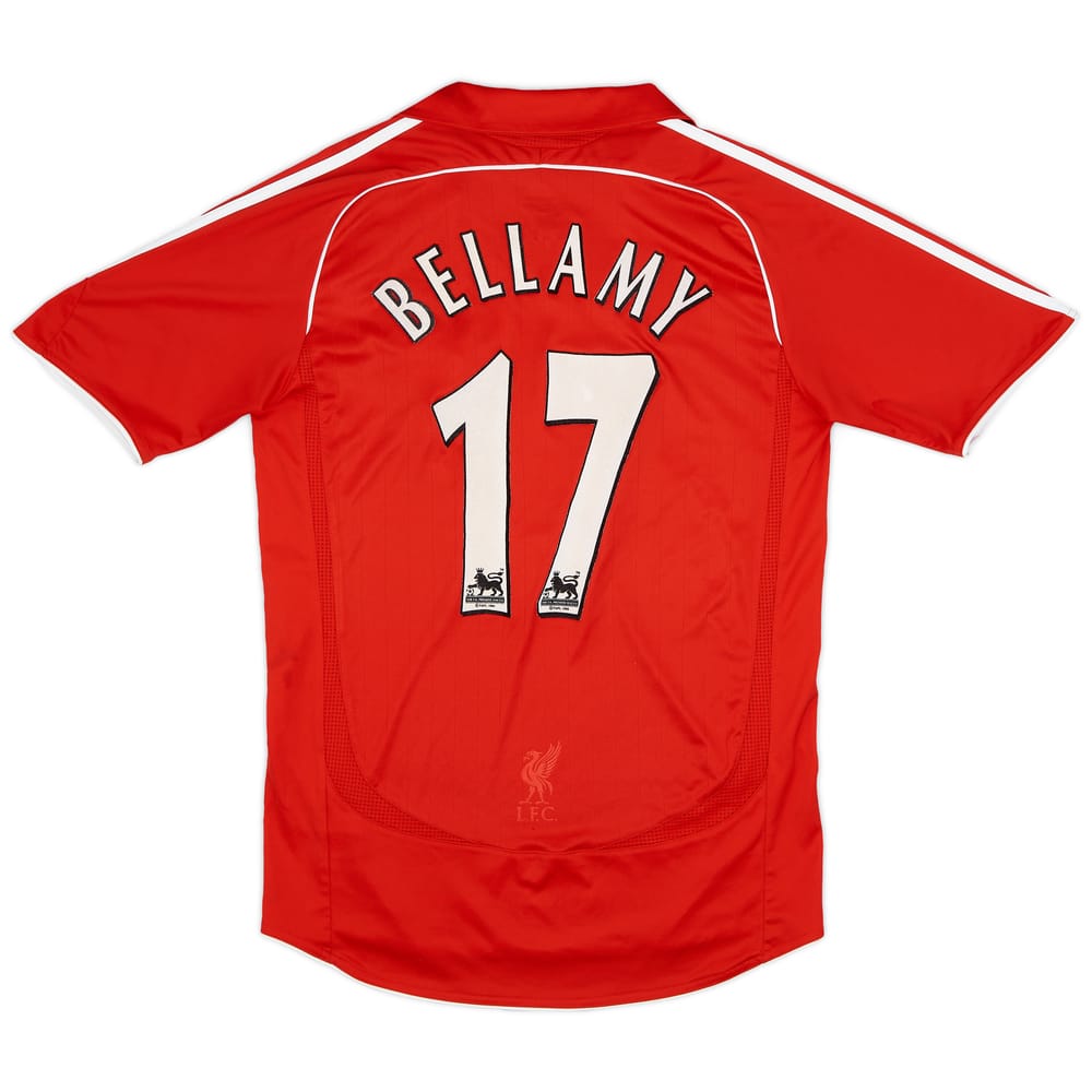 2006-08 Liverpool Home Shirt Bellamy #17 - 7/10 - (S)