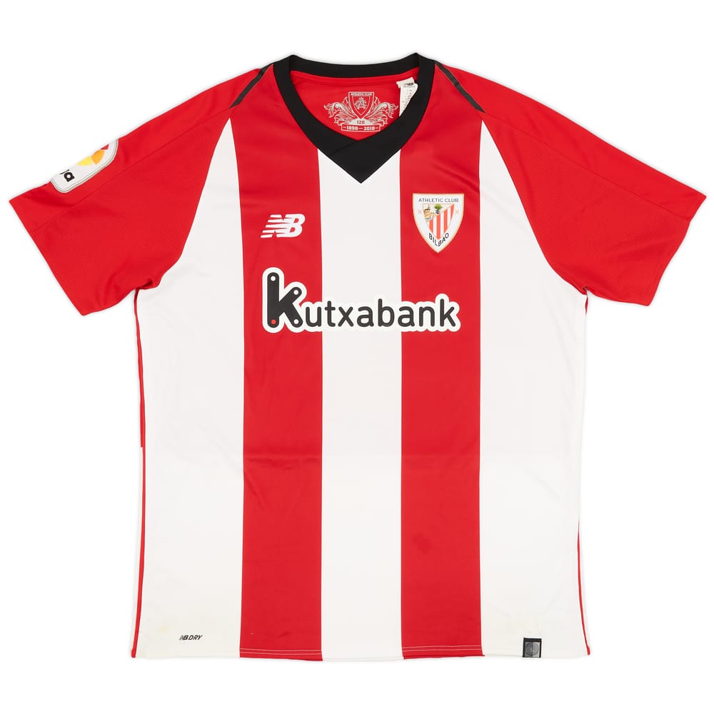 2018-19 Athletic Bilbao Home Shirt - 9/10 - (L)