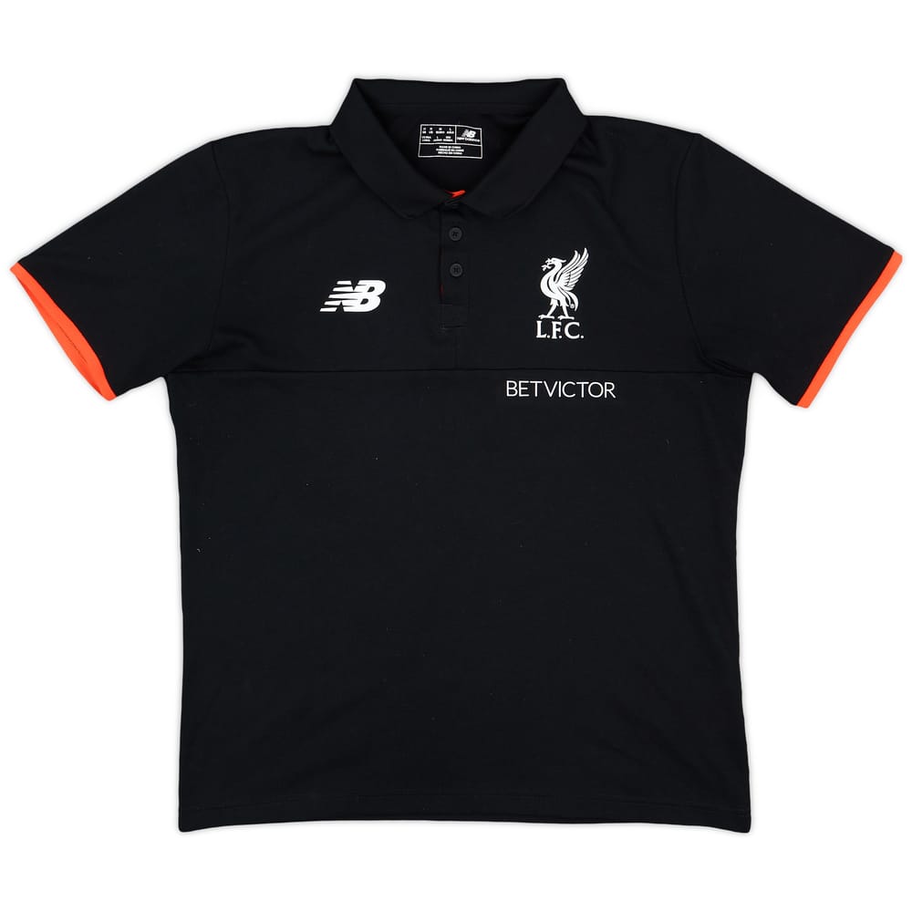 2016-17 Liverpool New Balance Polo Shirt - 9/10 - (M)