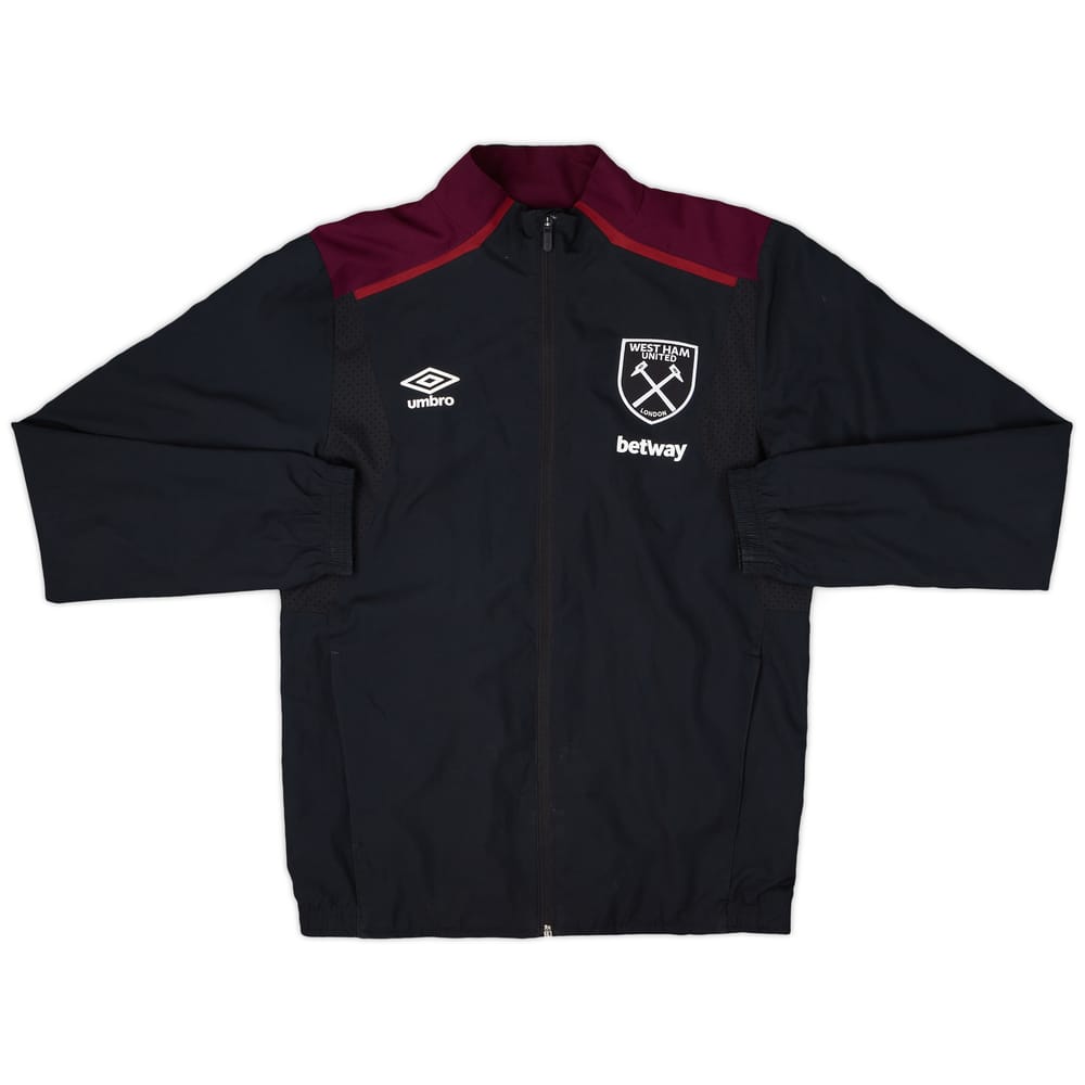 2017-18 West Ham Umbro Track Jacket - 8/10 - (S)