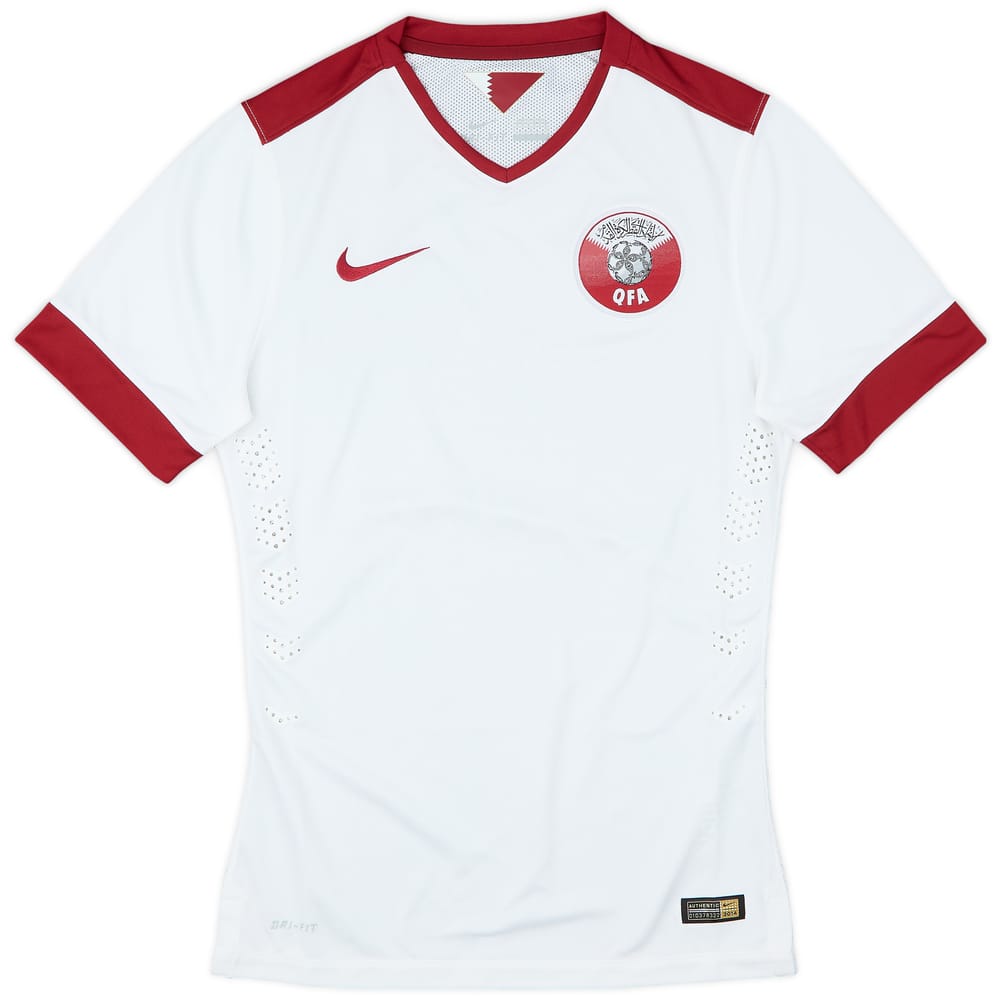 2014-16 Qatar Authentic Away Shirt - 9/10 - (S)