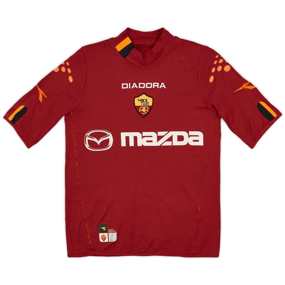 2003-04 Roma Home Shirt - 7/10 - (S)