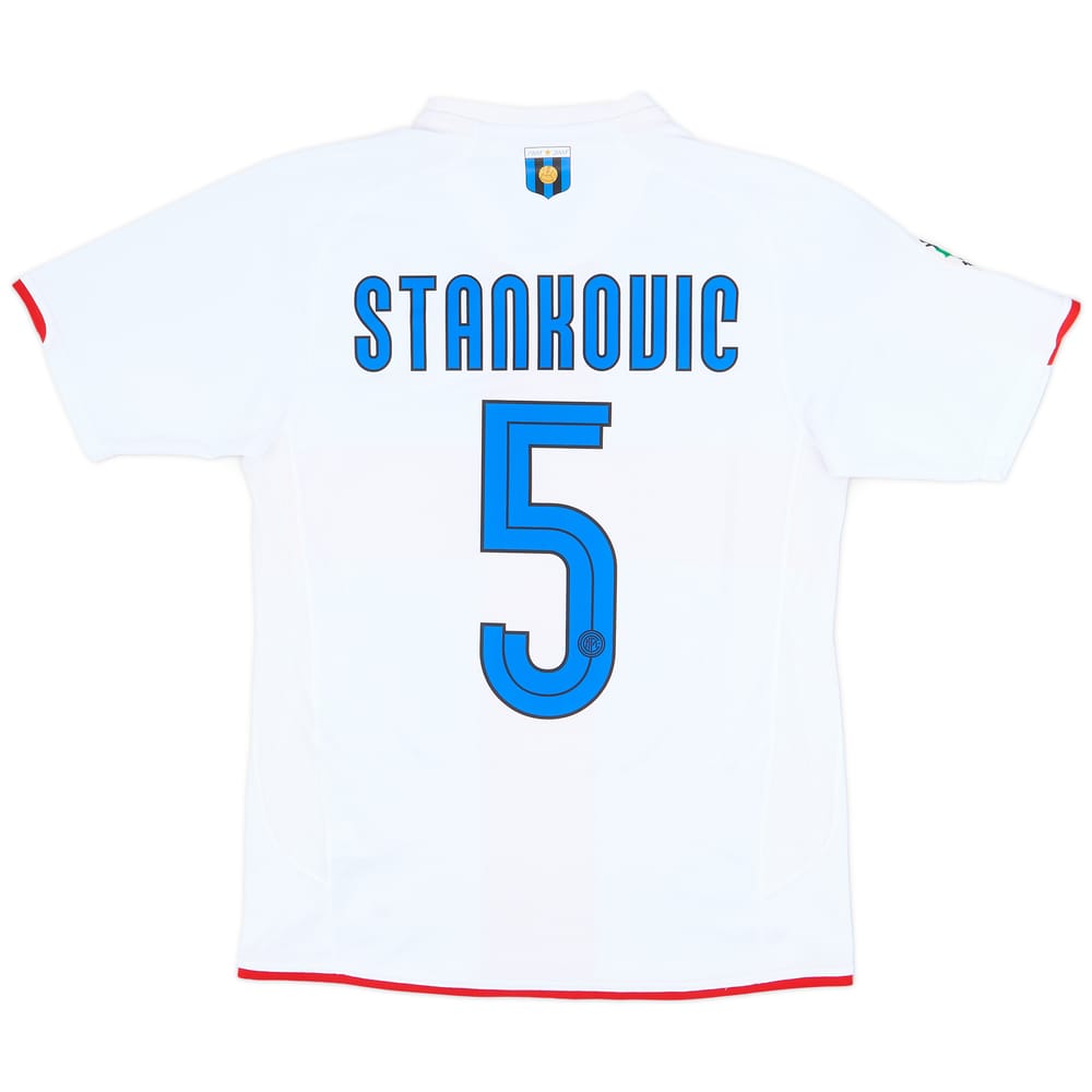2007-08 Inter Milan Centenary Away Shirt Stankovic #5 - 9/10 - (S)