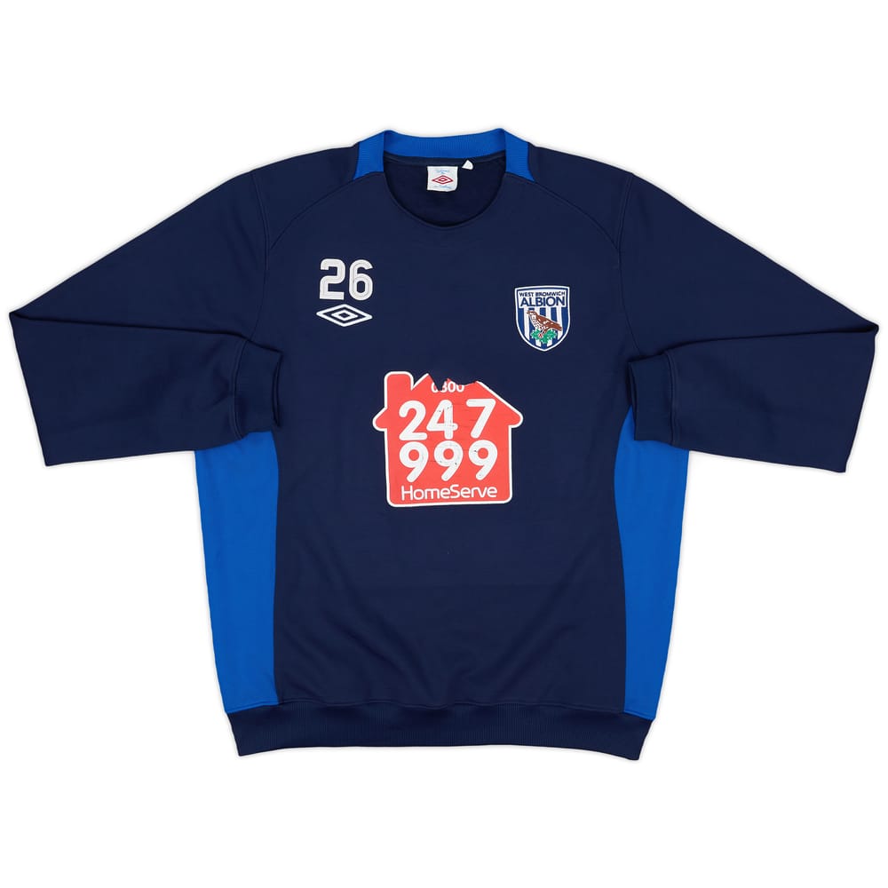 2010-11 West Brom Player Issue Umbro Sweat Top #26 - 5/10 - (XL)