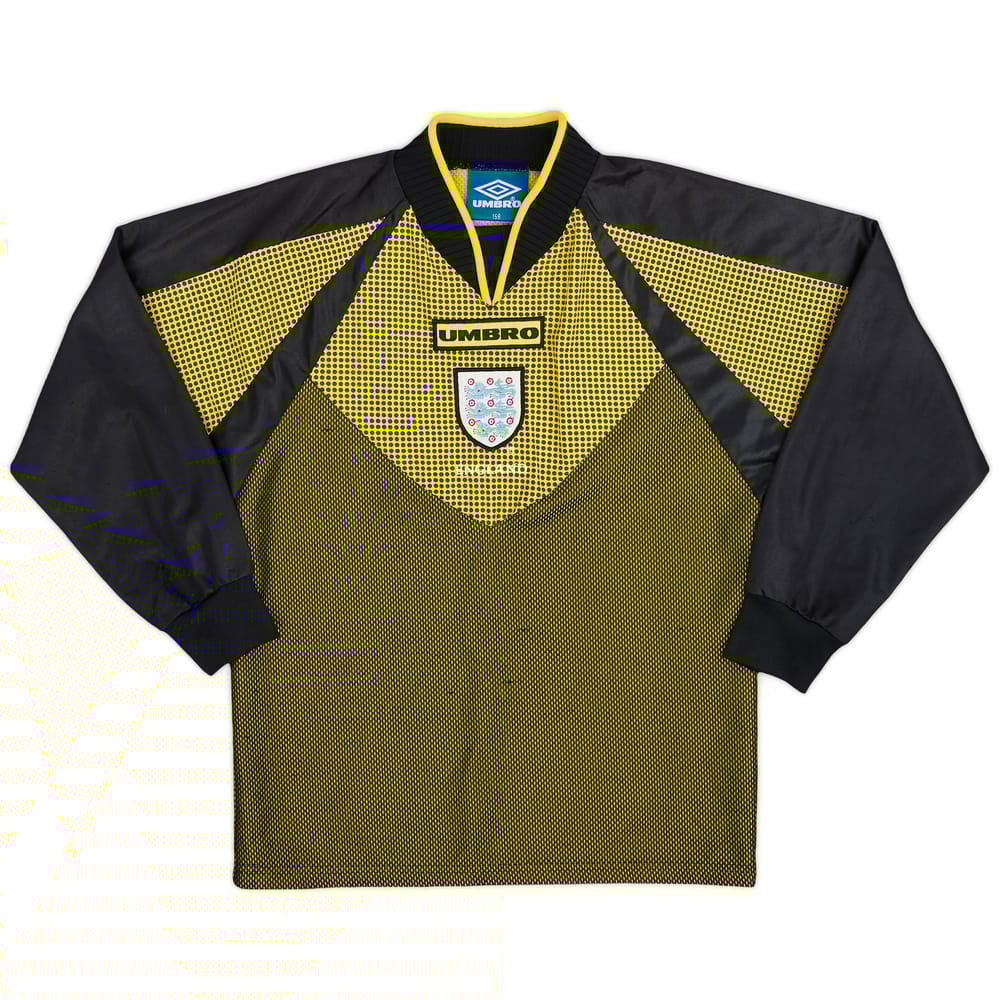1998-99 England GK Shirt - 8/10 - (L.Boys)