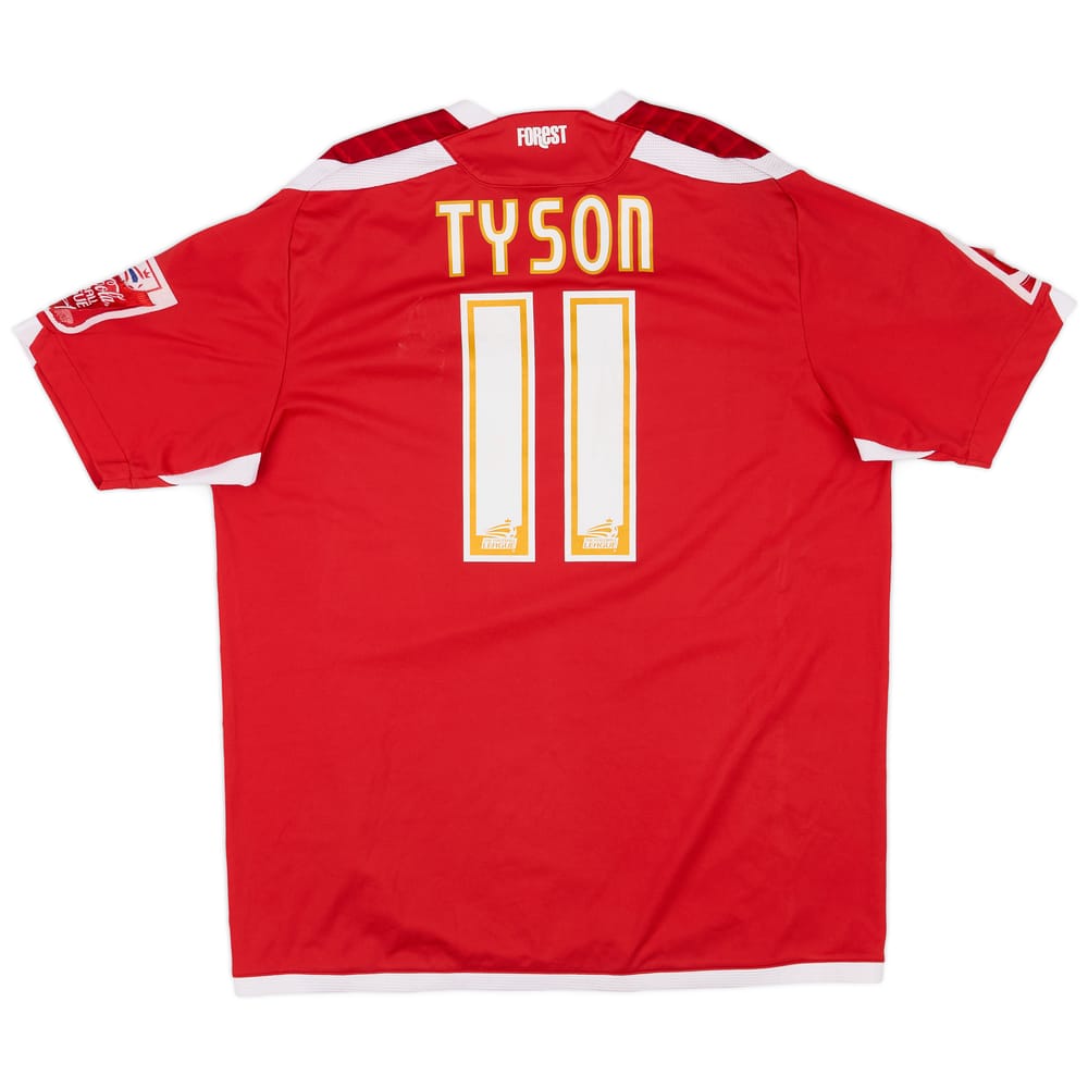 2009-10 Nottingham Forest Home Shirt Tyson #11 - 5/10 - (XL)