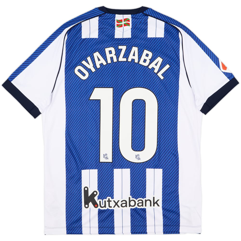 2025-26 Real Sociedad Home Shirt Oyarzabal #10