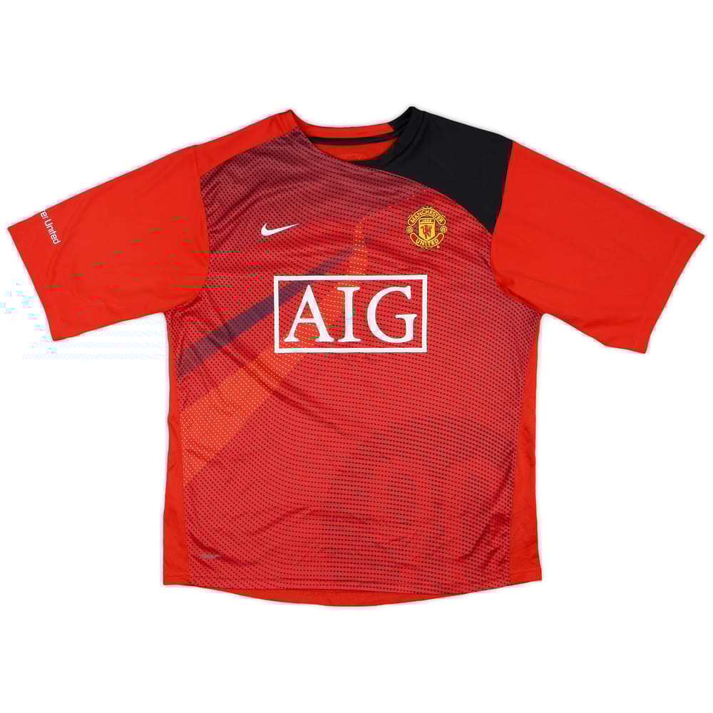2008-09 Manchester United Nike Training Shirt - 10/10 - (M)