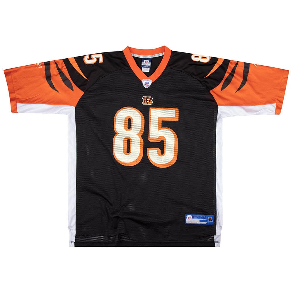 2007 Cincinnati Bengals C. Johnson #85 Reebok On Field Jersey (Home) XXL