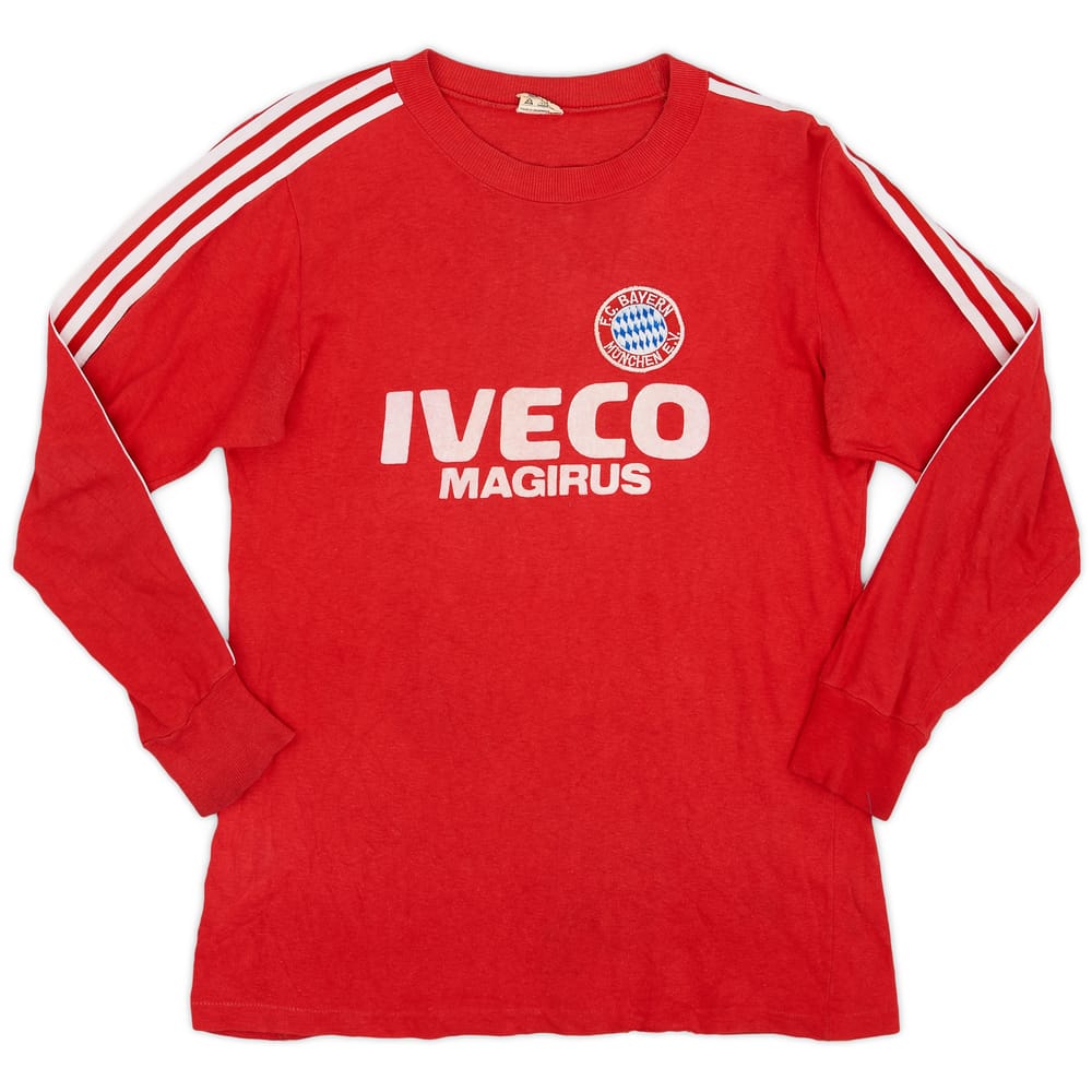 1982-83 Bayern Munich Home L/S Shirt #11 - 4/10 - (M)