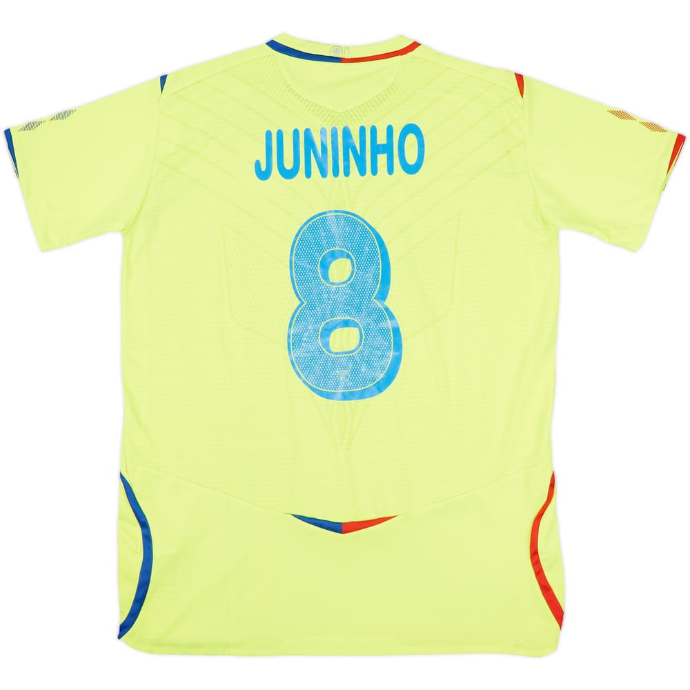 2008-09 Lyon European Shirt Juninho #8 - 7/10 - (XL)