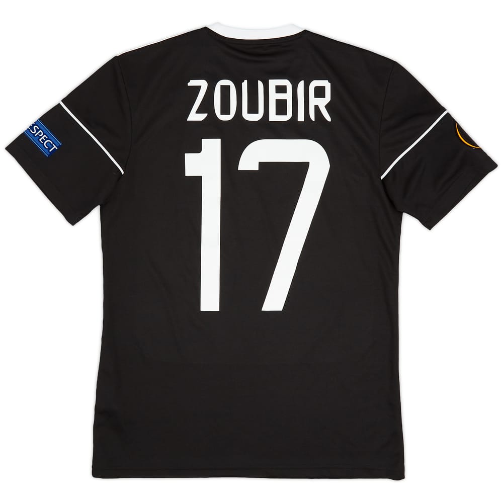 2018-19 Qarabag Match Issue Europa League Home Shirt Zoubir #17
