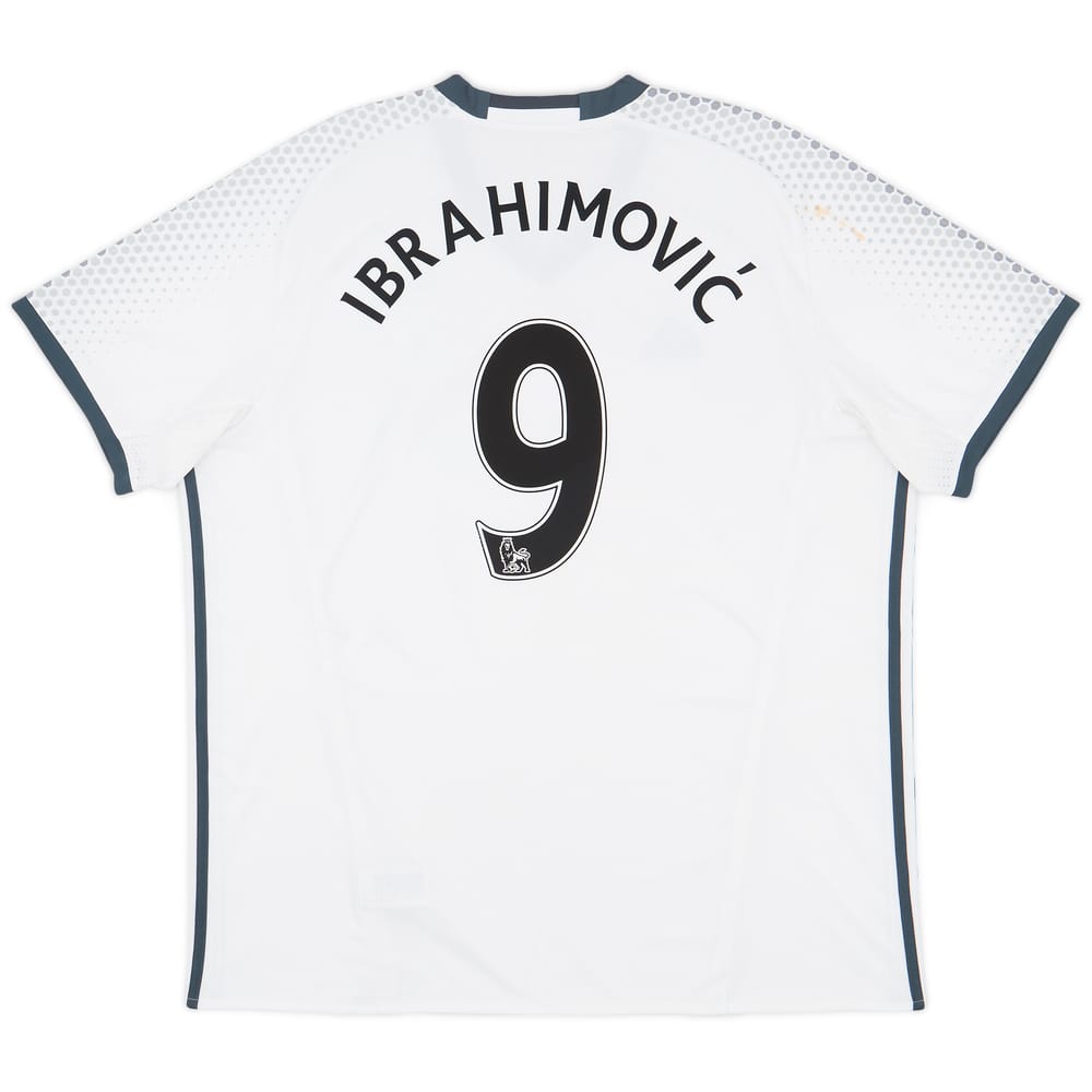 2016-17 Manchester United Third Shirt Ibrahimovic #9 - 9/10 - (XXL)