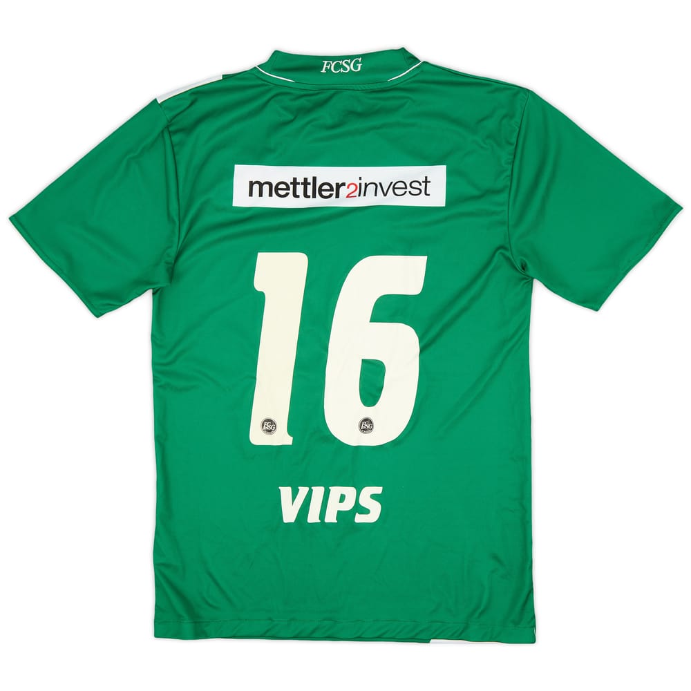 2012-13 St Gallen Home Shirt Vips #16 - 8/10 - (XS)