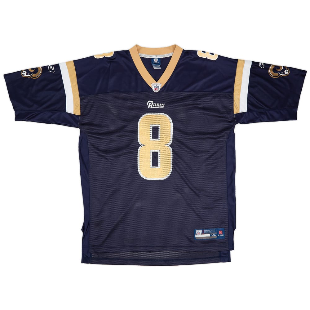 2010-11 St. Louis Rams Bradford #8 Reebok On Field Jersey (Home) XL