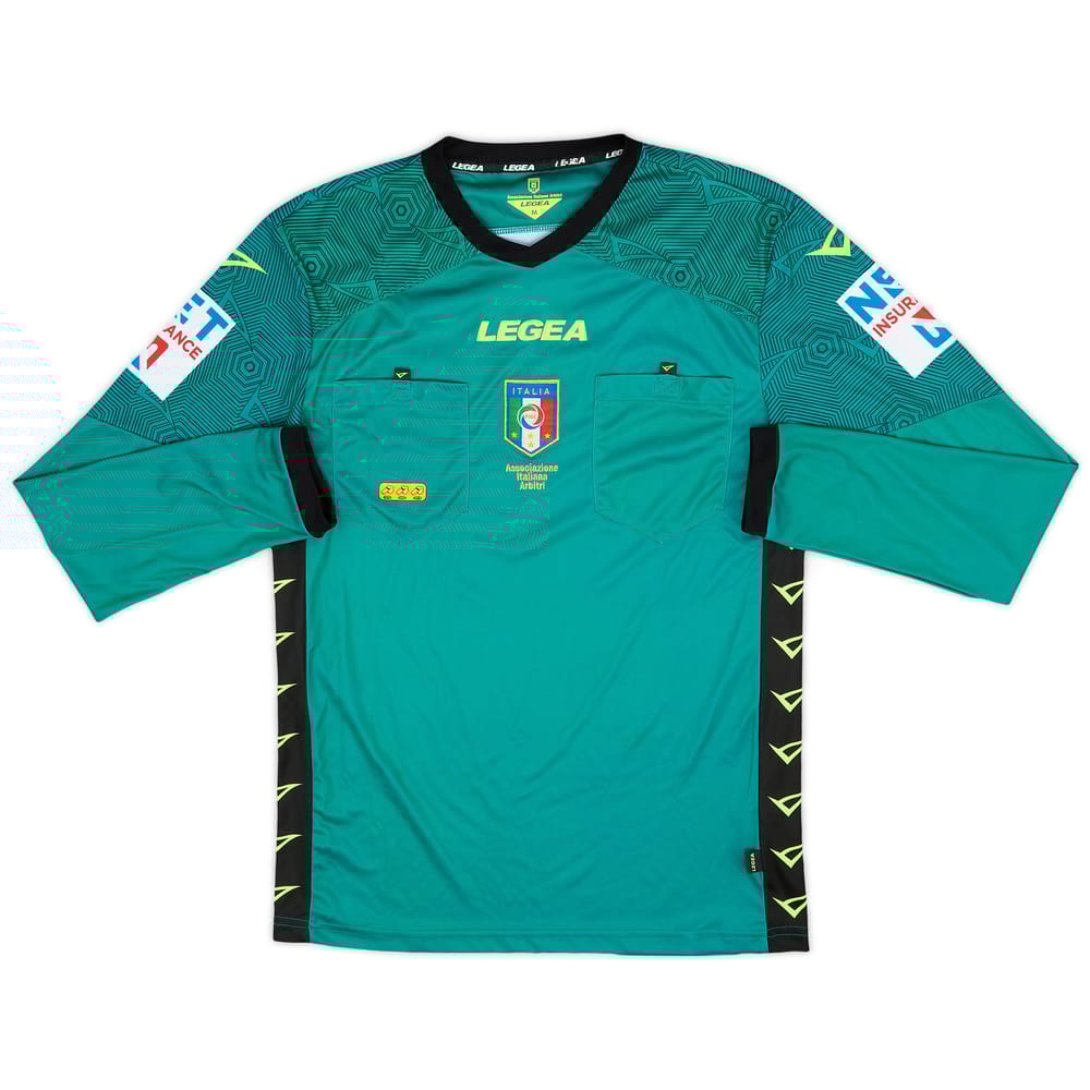 2021-22 Italy Legea Referee L/S Shirt - 8/10 - (M)