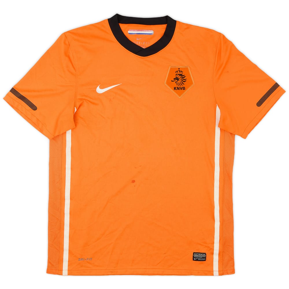 2010-11 Netherlands Home Shirt - 4/10 - (L)