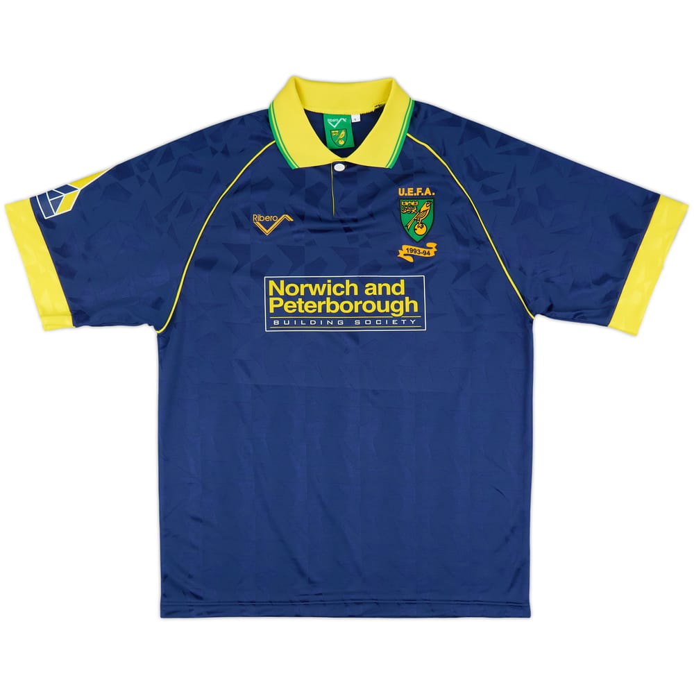1993-94 Norwich Ribero Reissue Third Shirt