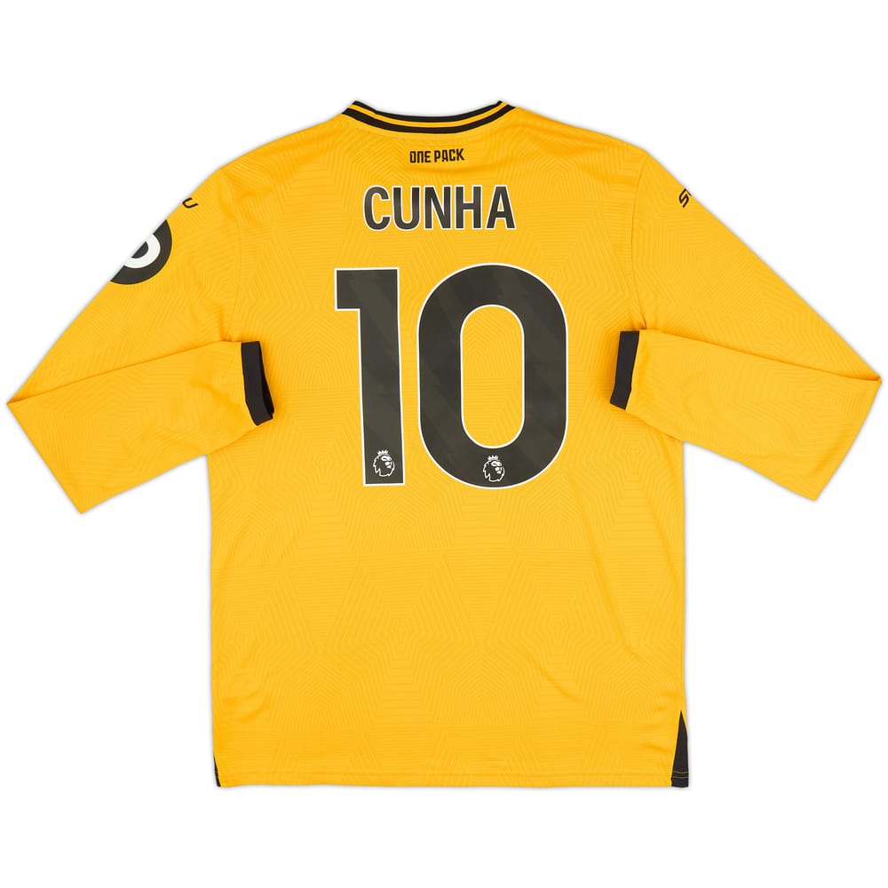 2024-25 Wolves Home L/S Shirt Cunha #10