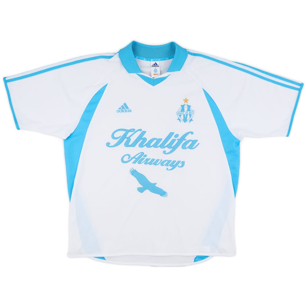 2001-02 Olympique Marseille Home Shirt - 8/10 - (XL)