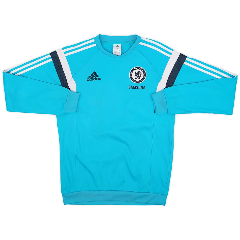 2014-15 Chelsea adidas Sweat Top - 5/10 - (S)