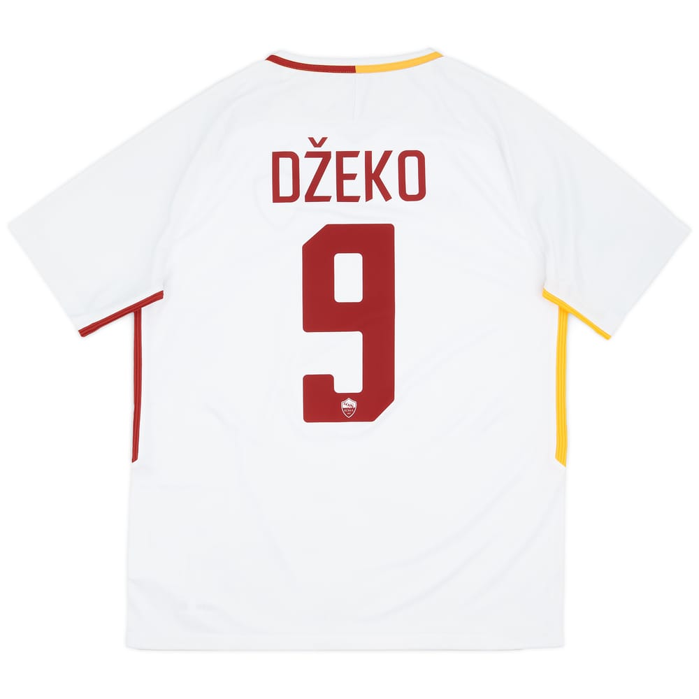 2017-18 Roma Away Shirt Dzeko #9 (L)