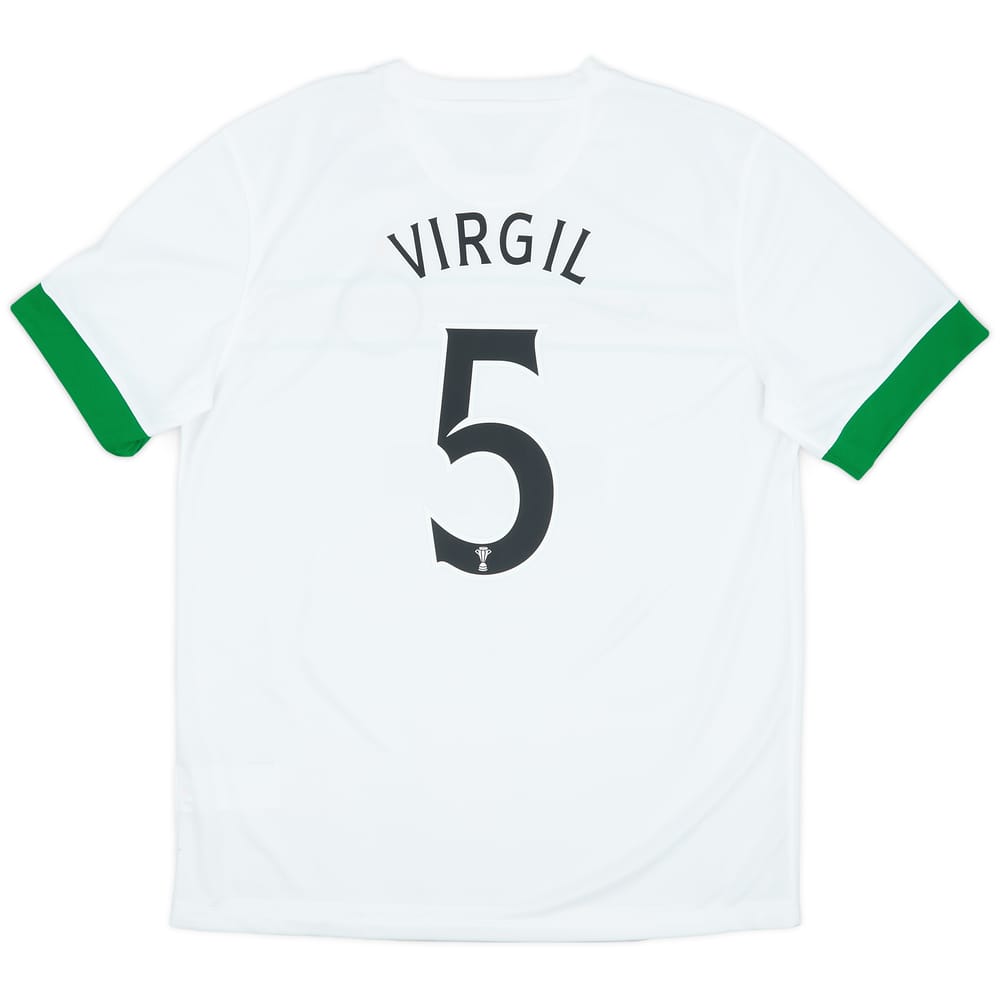 2014-15 Celtic European Third Shirt Virgil #5 (L)