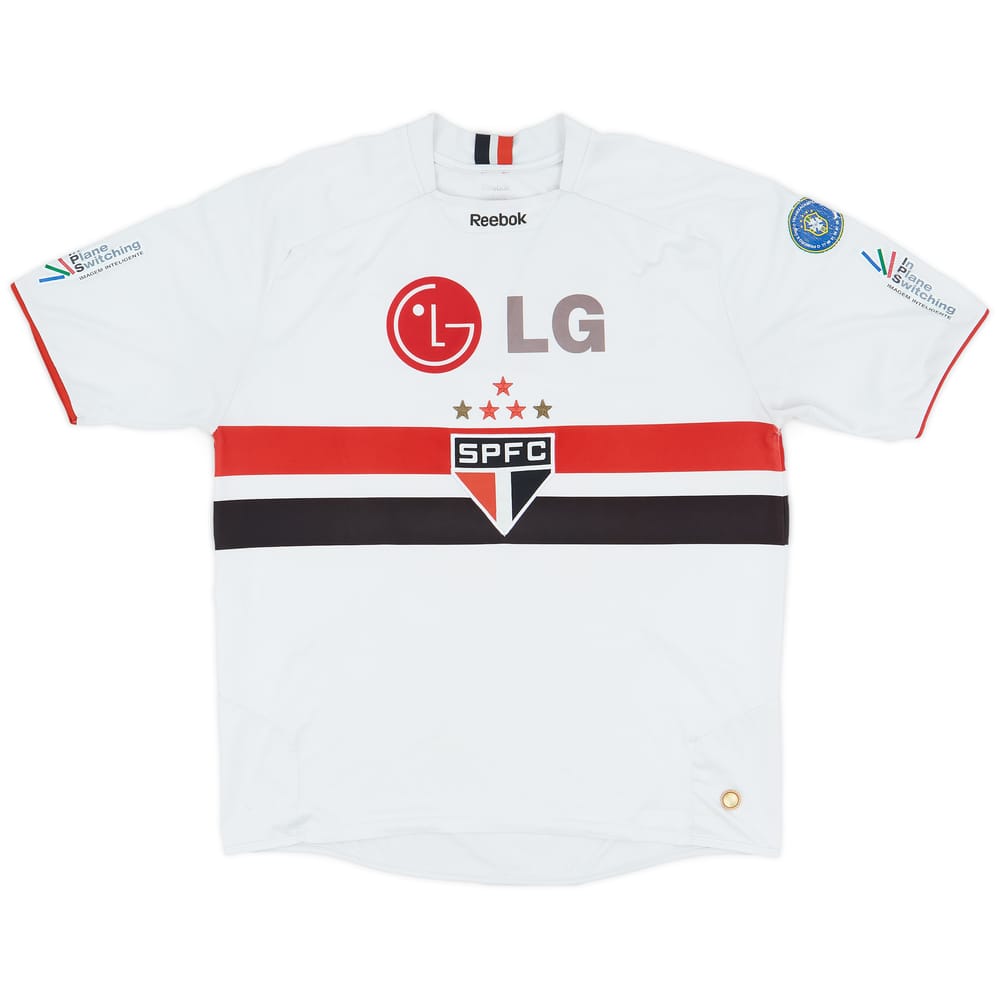 2009 Sao Paulo Home Shirt #10 (Hernanes) - 5/10 - (XL)