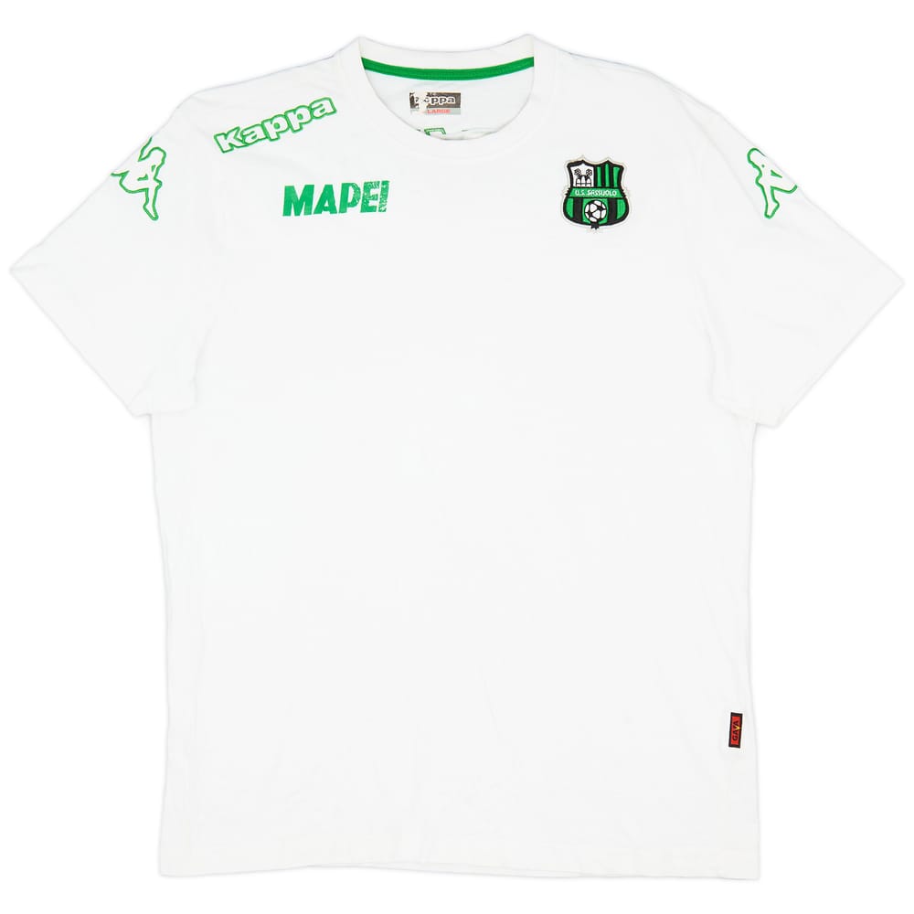 2015-16 Sassuolo Kappa Cotton Training T-Shirt - 6/10 - (XL)