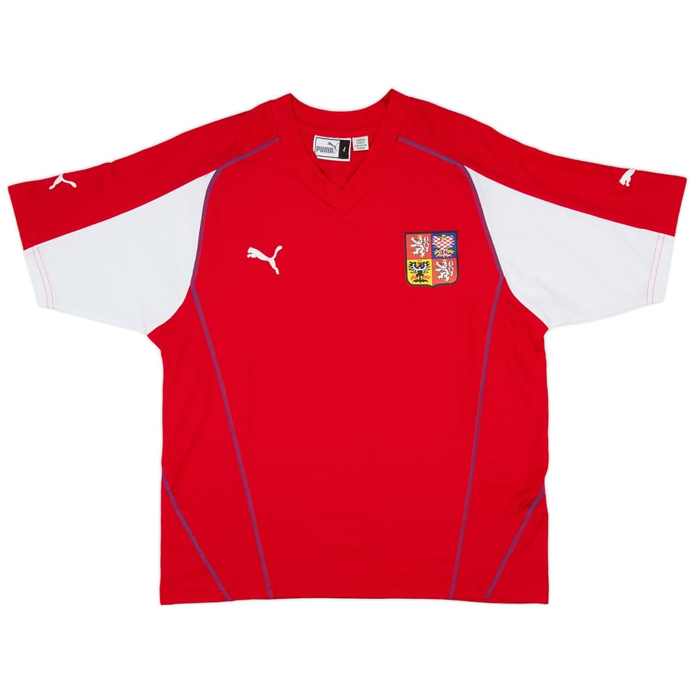 2003-04 Czech Republic Basic Home Shirt - 8/10 - (L)
