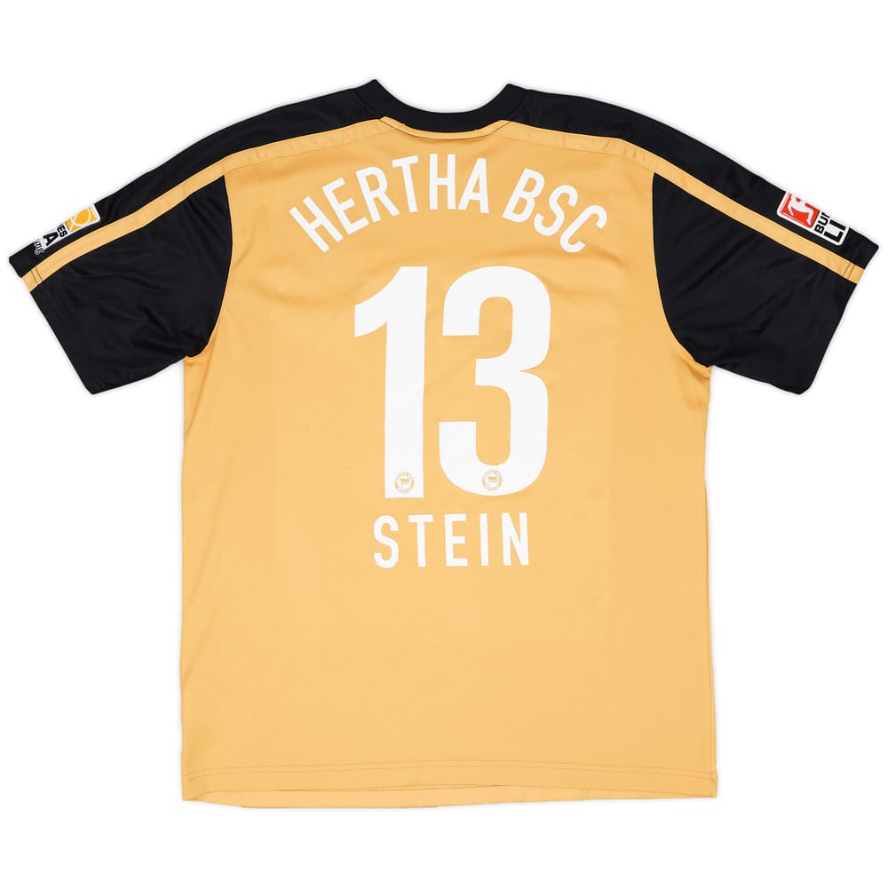 2009-10 Hertha Berlin Match Issue Third Shirt Stein #13