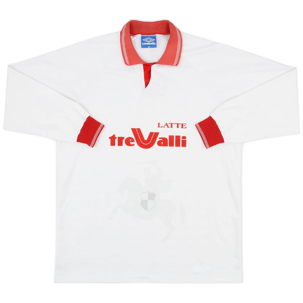 1992-93 Umbro Template L/S Shirt (Ancona) - 8/10 - (XL)