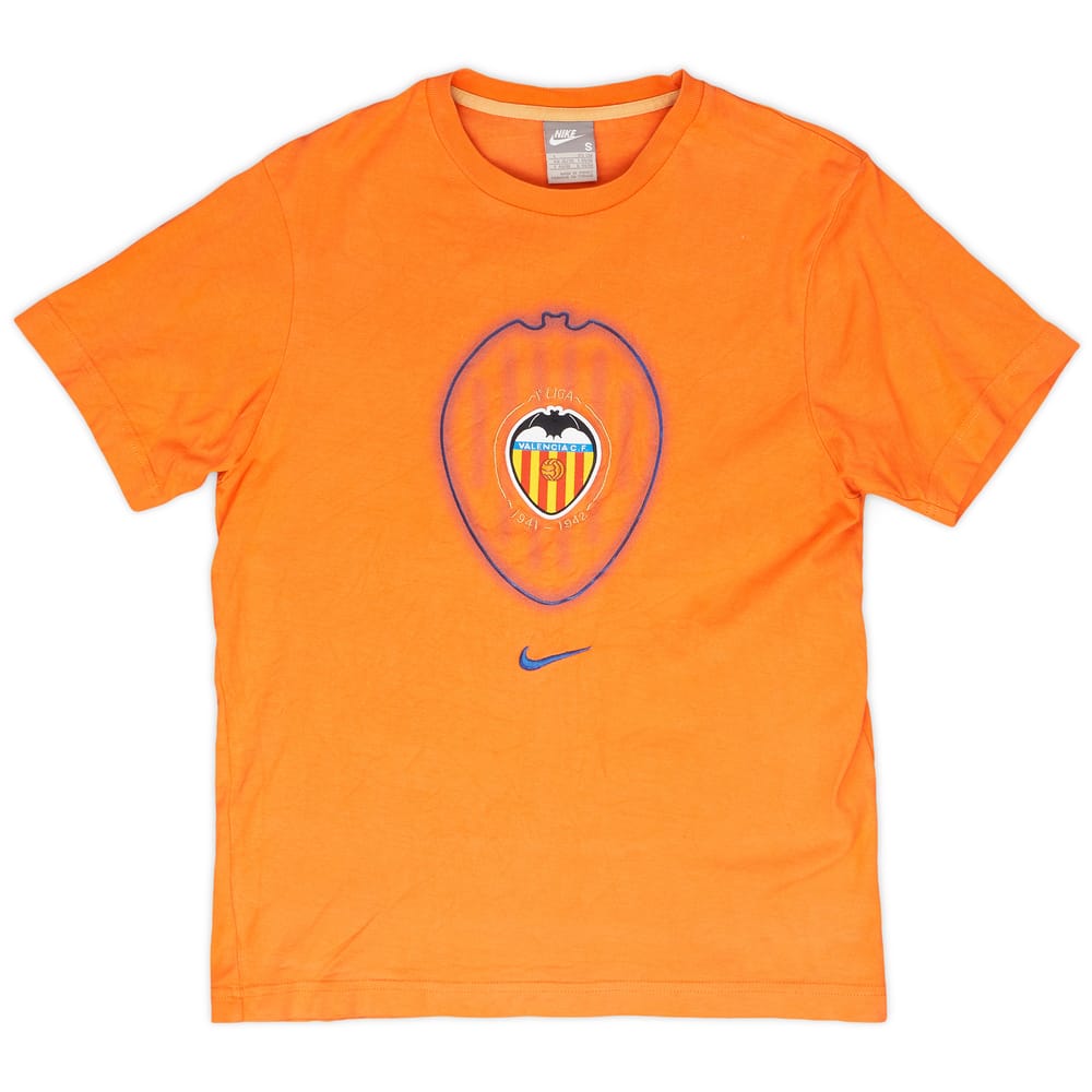 2007-08 Valencia Nike Cotton Tee - 9/10 - (S)