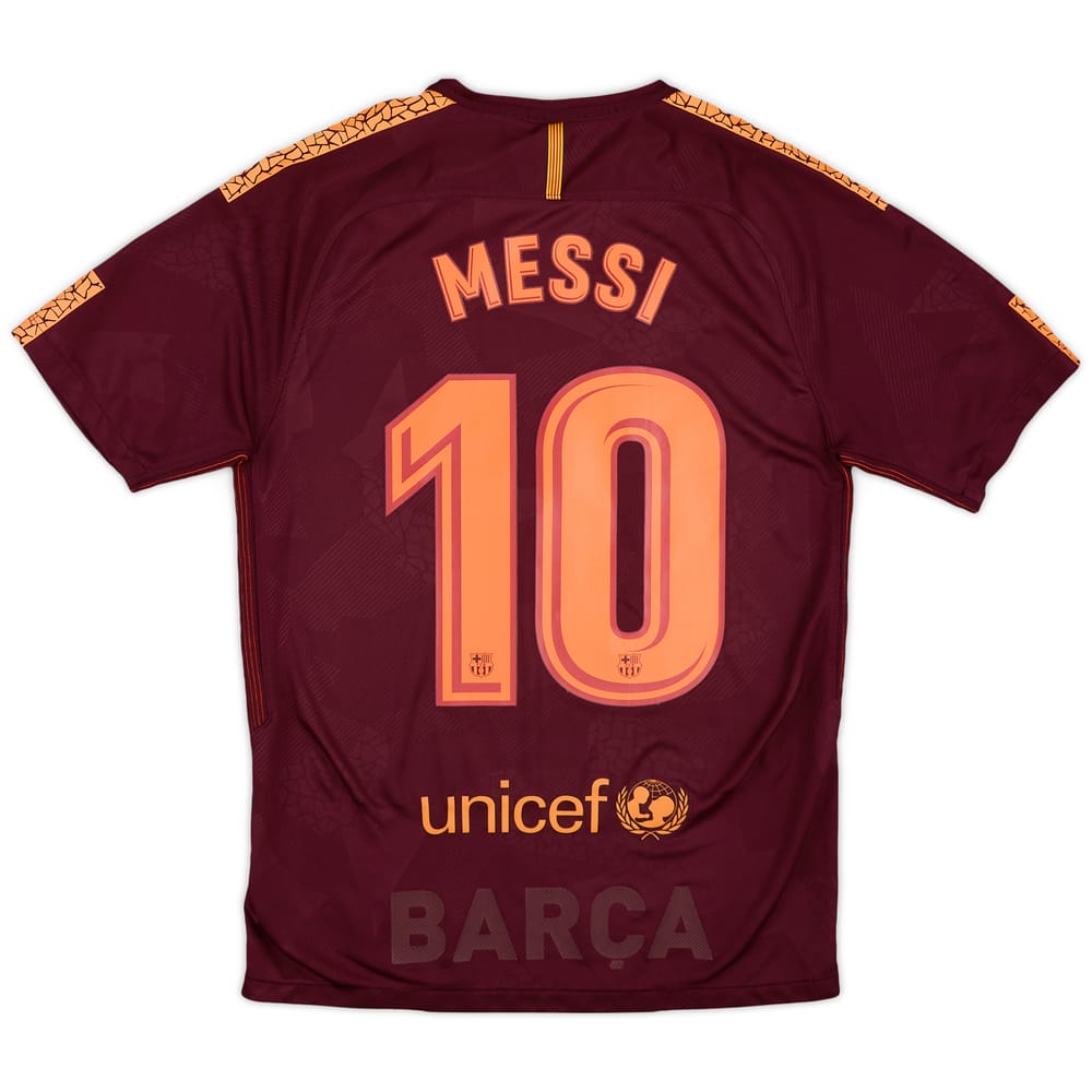 2017-18 Barcelona Third Shirt Messi #10 - 8/10 - (S)