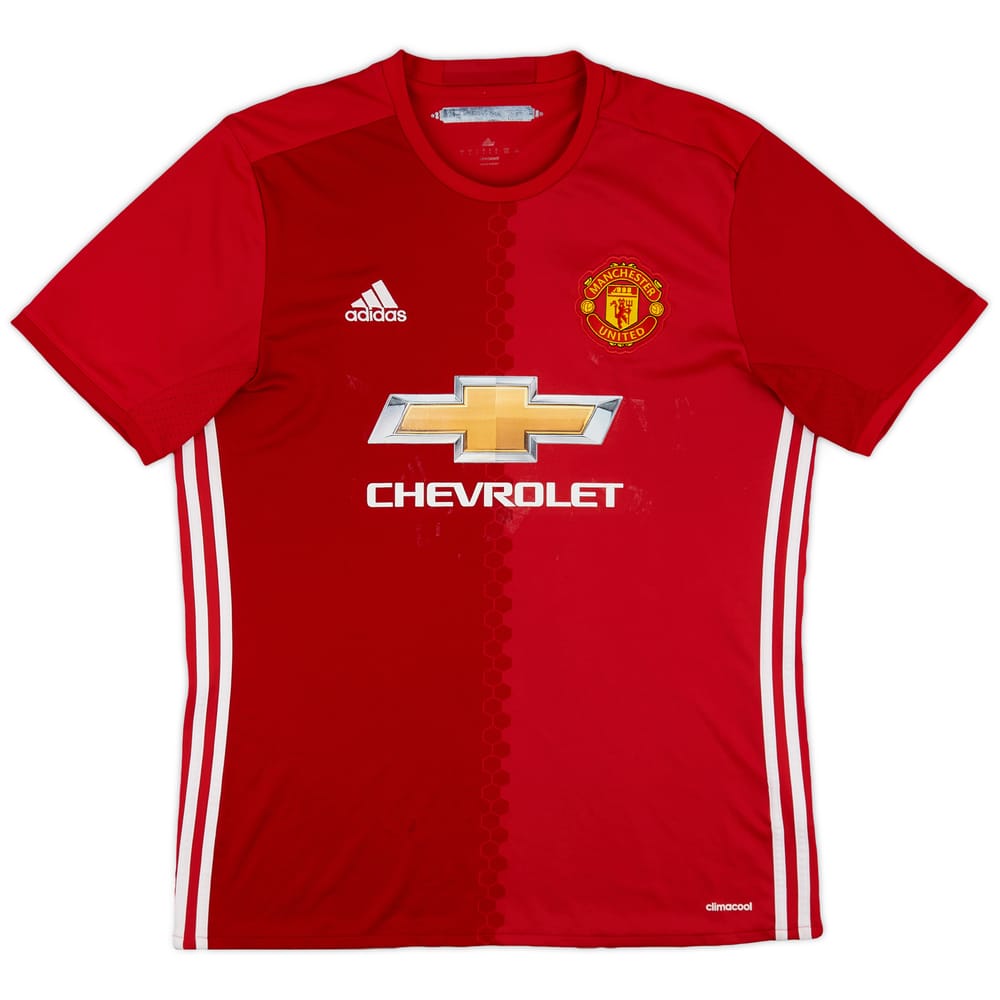 2016-17 Manchester United Home Shirt - 5/10 - (L)